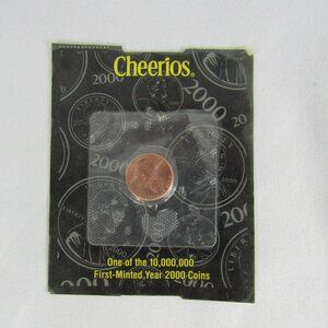 2000 Penny | No Mint Mark | Cheerios Campaign | Coin